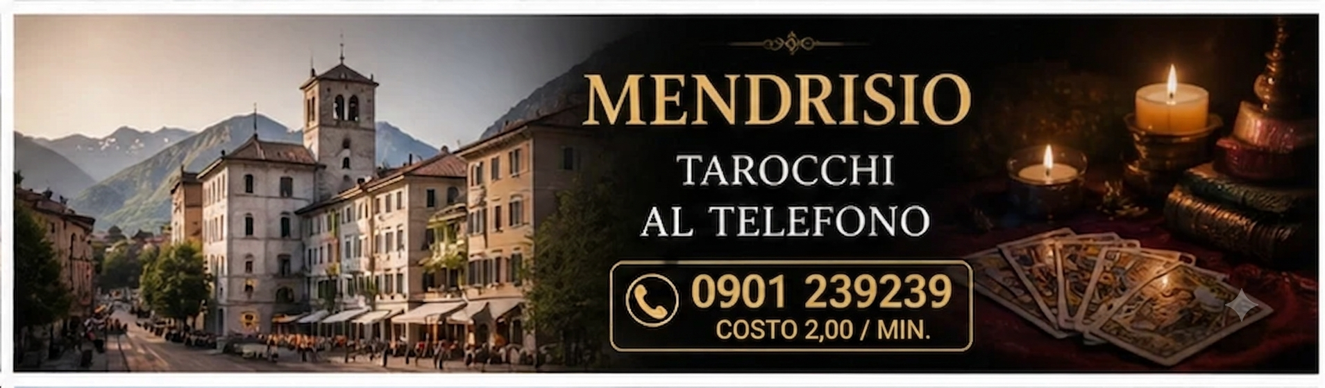 Cartomanzia telefonica a Mendrisio per chiarimenti personali