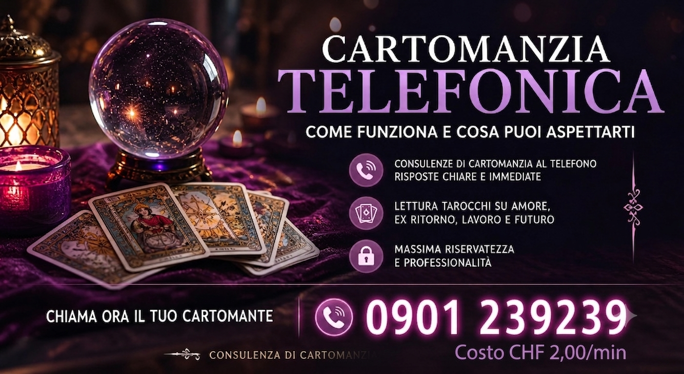 Consulenza telefonica di cartomanzia personalizzata